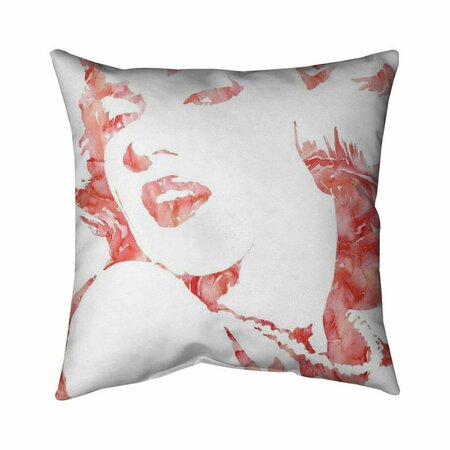 FONDO 20 x 20 in. Glamor Marilyn Monroe-Double Sided Print Indoor Pillow FO2775429